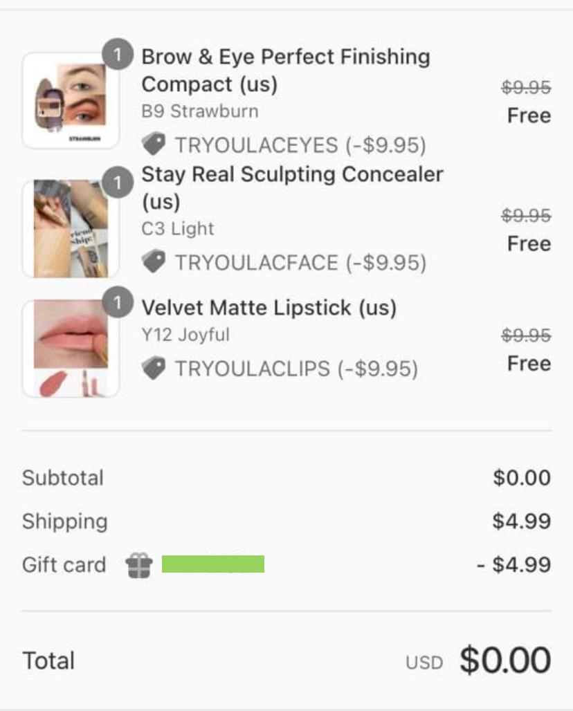 free-oulac-cosmetics