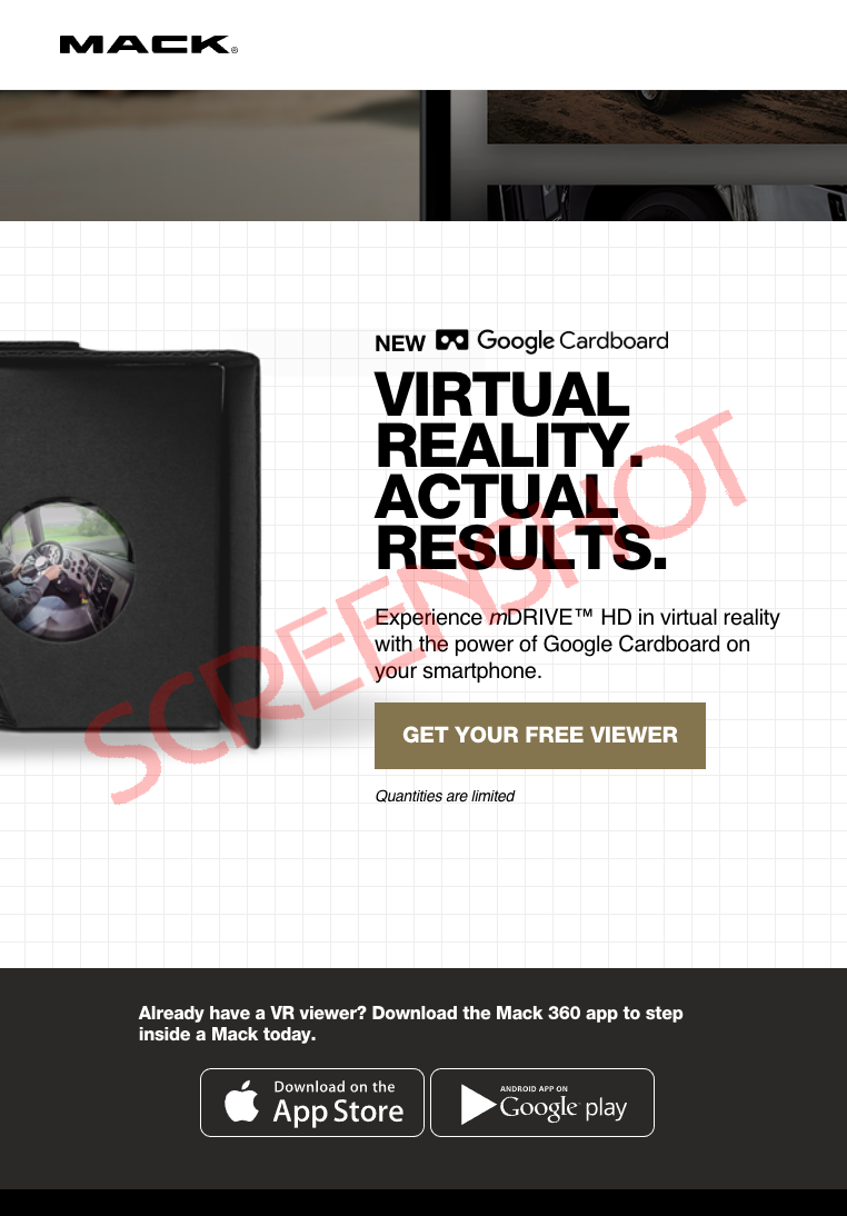 Screenshot of Free VR Viewer Offer