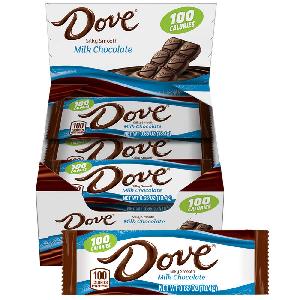 18 Dove 100 Calories Candy Bars $4.50