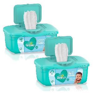 2 FREE Tubs of Pampers Baby Wipes