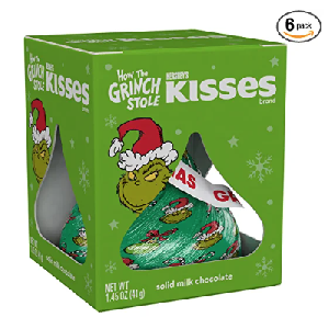 6-Pack of Hershey's Grinch Kisses $9.99