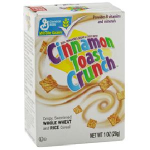 Cinnamon Toast Crunch Sample