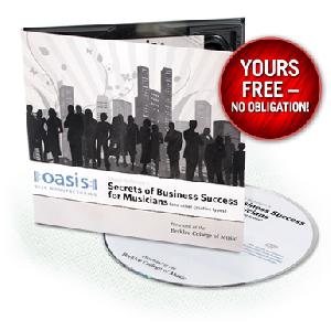 FREE Business Success for Musicians DVD