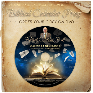Free Biblical Calendar Proof DVD Set