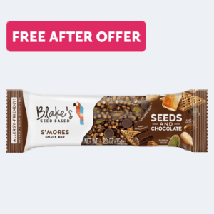 FREE Blake's Seed Based Snack Bar