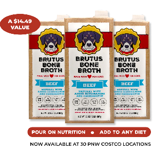FREE 3pk Brutus Bone Broth from PNW Costco