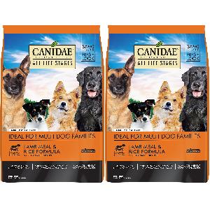 60lbs Canidae All Life Stages Dog Food $28