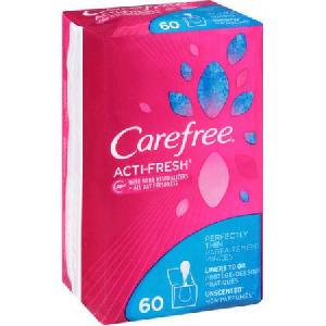 FREE Carefree Acti-Fresh 60ct Pantiliners