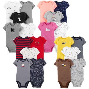 20 Carter's Baby Bodysuits for $29.37