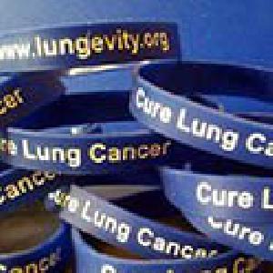 FREE Cure Lung Cancer Wristbands