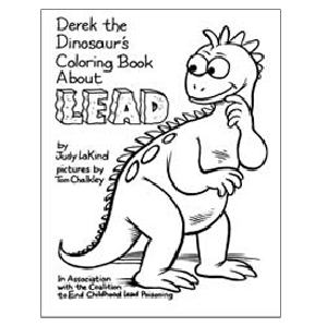 FREE Derek the Dinosaur's Coloring Book