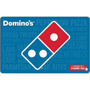 $30 in Domino's Pizza Gift Cards for $25