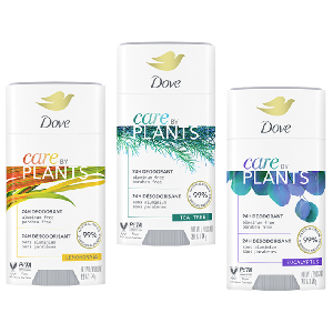FREE Dove Care by Plants Deodorant