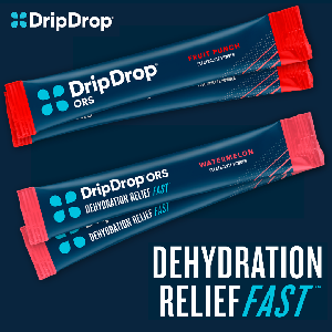 FREE DripDrop Hydration Relief Sample Pack