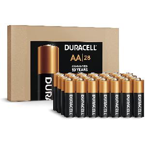 28ct Duracell AA Batteries $10.63