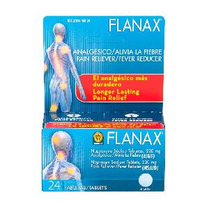 FREE Flanax Pain Reliever Tablets Sample