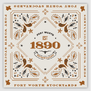 FREE Fort Worth Stockyards Bandana