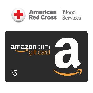 FREE $5 Amazon Code for Donating Blood