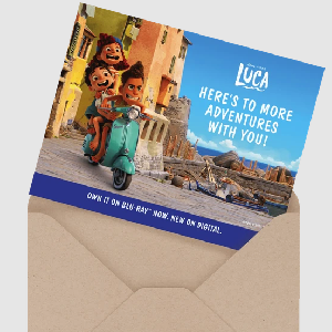 FREE Customized Luca Card