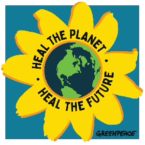 FREE Greenpeace Sticker
