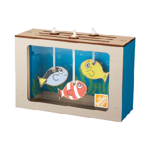 FREE Fish Tank DIY Craft Kit at Home Depot