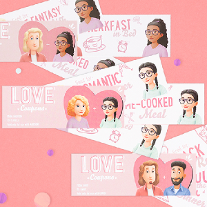 FREE Personalized Love Coupons