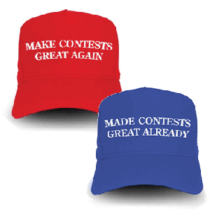 Free 'Make Contests Great' Hat