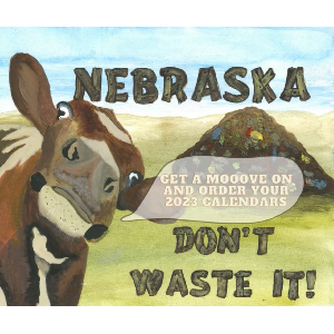 FREE 2023 Nebraska Don't Waste It Calendar