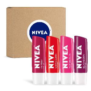 FREE 4-Pack of NIVEA Tinted Lip Balm