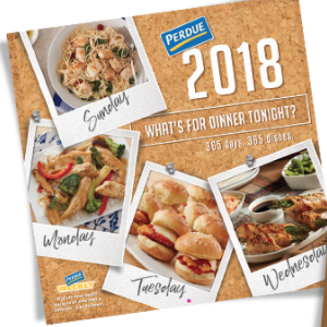 FREE 2018 Perdue Recipes Calendar