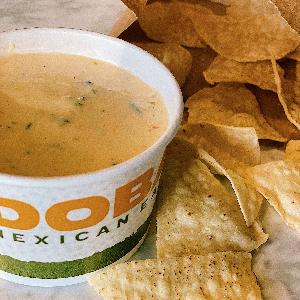 Free QDOBA Queso & Chips w/ purchase