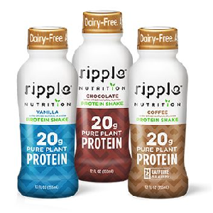 FREE 4-pack of Ripple Protein Shakes