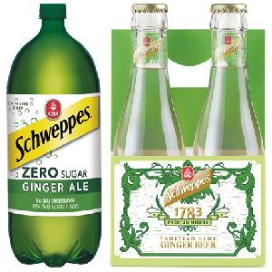 FREE Schweppes Zero Sugar and 1783 Mixers