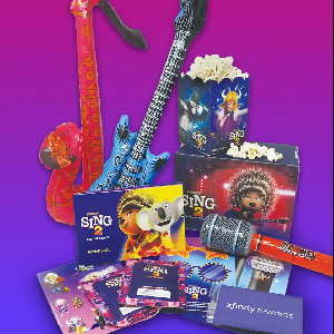FREE Sing 2 Xfinity Rewards Movie Box Kit
