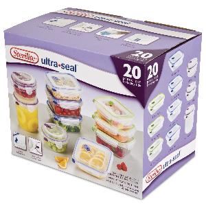 20-Piece Sterilite Ultra Seal Set $12.98