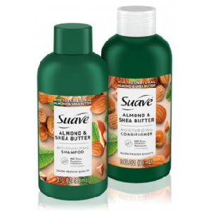 Free Suave Shampoo and Conditioner
