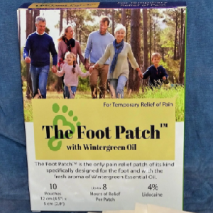 Free Sample Patches for Foot Pain Relief