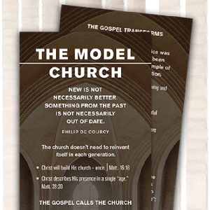 Free Model Church Study Bookmark
