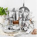 13pc Stainless Steel Cookware Set $29.99