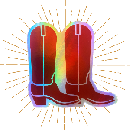 FREE Holographic Amarillo Boot Sticker