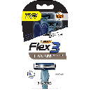 BIC Flex3 Titanium Razors 3-Pack ONLY 74¢