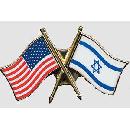 Free U.S. & Israel Unity Pin