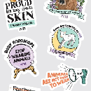 FREE Stickers from PETA