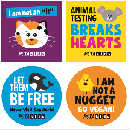 FREE Sheet of Cruelty-Free Animal Stickers