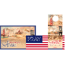 FREE Pray Bumper Sticker and Postcard