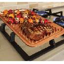 Red Copper Ceramic Reversible Grill $12.79
