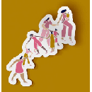 Free 'Strong Women Stick Together' Sticker