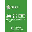Xbox Live Gold 6 Month Membership $27.39