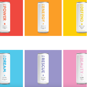 Tru Sparkling Water 4-Pack $4.99 Shipped