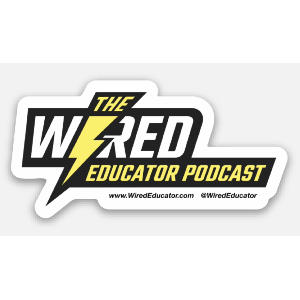 FREE Wired Educator Podcast Sticker
